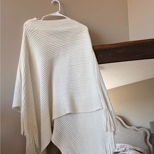Poncho - cream - one size fits all
